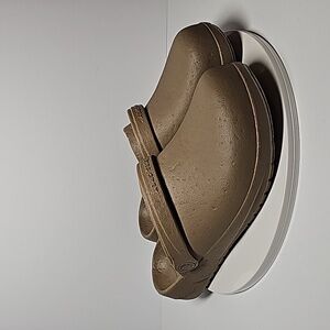 Ales Grey Rodeo Drive Clog Shoe Slip-On Recycled Lightweight Italian Brown 11 13